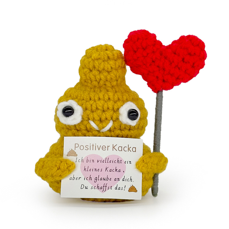 Les crottes jaunes embrassent l'amour
