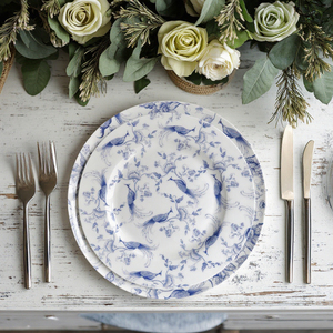 Luxury Eco-Friendly Customized Modern 8-Inch Handmade <strong>Bone</strong> <strong>China</strong> <strong>Dinner</strong> <strong>Set</strong> for Home Weddings - Product Image 3