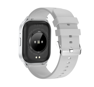Montre intelligente étanche IP68 avec appels Bluetooth, moniteur de fréquence cardiaque/SpO, mémoire 64 Mo, NFC, contrôle par application, boîtier en alliage de zinc - Product Image 6