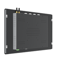 Komputer Industri Touchscreen 17 18.5 21.5 Inch All-in-One Tanpa Kipas dengan WiFi 4G 5G untuk Kontrol Jaringan Mesin Vending