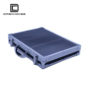 DreamCase Promotion Stainless Steel Lock Side Box Tool Bag Small Aluminum Hard Equipment Case TC103