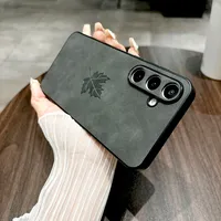 Étui en Cuir Rétro pour Samsung Galaxy A55 A54 A52 A53 A15 A14 A25 A23 A35 5G S24 S23 S22 S21 Ultra Plus FE Note 20 Coque