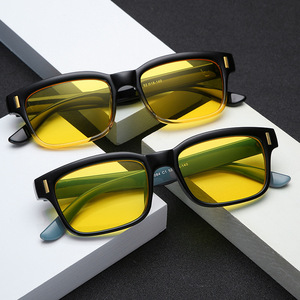 <span class=keywords><strong>Lunettes</strong></span> de vision nocturne anti-lumière bleue transfrontalières <span class=keywords><strong>pour</strong></span> <span class=keywords><strong>la</strong></span> conduite nocturne <span class=keywords><strong>Lunettes</strong></span> de film jaune GM populaires cloutées Millet - Product Image 3