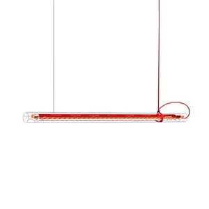 Designer One Line Pendant <b>Light</b> Long <b>Led</b> Adjustable Height For Dining Room Study Bar Modern Glass <b>Lamp</b> - Product Image 4