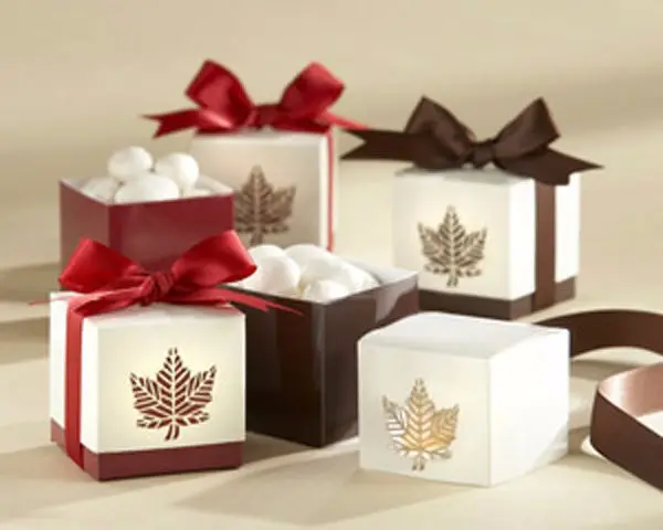 HonGe Wedding Favor Party Packaging Box Table Gift Set Box