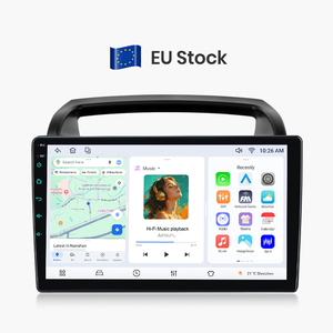 Autoradio Android Junsun 9 pouces avec Carplay et Android Auto pour Kia Carnival 2006-2014, navigation GPS, lecteur multimédia - Product Image 1