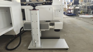 Chất Lượng Cao Tất Cả Các Grey Giảm Giá Xách Tay 20W 30W 50W Raycus Sợi Đánh Dấu Khắc Máy In Với 300*300Mm SG7110 Galvo Xoay - Product Image 5