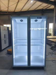 Congélateur vertical commercial de supermarché <span class=keywords><strong>930L</strong></span>, vitrine réfrigérée pour boissons avec porte vitrée - Product Image 3