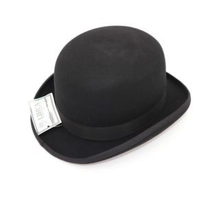 Sombrero Fedora Unisex Estilo Hamburguesa, para Negocios, Aire Libre, Iglesia, Fiestas, Vintage, Elegante, de Alta Calidad, con Ala Ancha, 100% Lana - Product Image 2