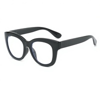 Lunettes de lecture anti-lumière bleue pour femmes, monture large motif papillon, verres correcteurs, branches à ressort, modèle 2534