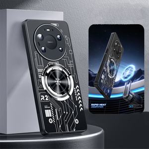 冷却メタル放熱レンズ保護付きスマホ背面ケース Huawei Mate 80 Pro Max / 80 Pro / 80 ケース 耐衝撃カバー - Product Image 1