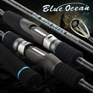 Canne à pêche en carbone personnalisée FJORD BLUE OCEAN SOLID SLOW JIGGING ROD pour la pêche à la <span class=keywords><strong>carpe</strong></span> et au bar en eau salée - Product Image 4