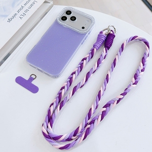 Funda con cordón y diamantes para <span class=keywords><strong>iPhone</strong></span> 17 Pro, 16, 15 Pro Max, 14 <span class=keywords><strong>Plus</strong></span>, 13 Pro; Funda brillante para <span class=keywords><strong>iPhone</strong></span> 12/11 Pro Max - Product Image 3