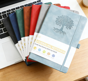Customized A5 <b>Notebook</b> with Strap Available for logo Printing Suitable for Office and Meeting Notes - Product Image 5