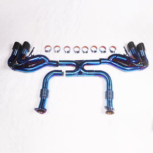 Catback d'échappement en titane pour <span class=keywords><strong>Corvette</strong></span> C8 avec valve - Product Image 3