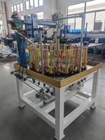 Machine à tresser les cordes XD90 personnalisable, haute vitesse et haute productivité, pour cordes d'escalade statiques à double tressage