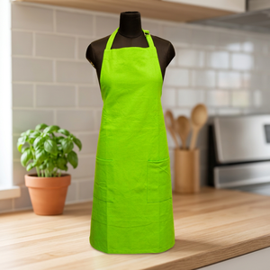 Custom Reusable Eco-Friendly <b>Apron</b> <b>Kitchen</b> Cotton Work Suit Water Resistant Durable Branding - Product Image 1