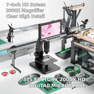 <span class=keywords><strong>Microscope</strong></span> numérique industriel Cenlee Cenlee-DM4 avec écran externe, zoom 50-1000X, mini LCD 720P, autofocus, IP55 - Product Image 4