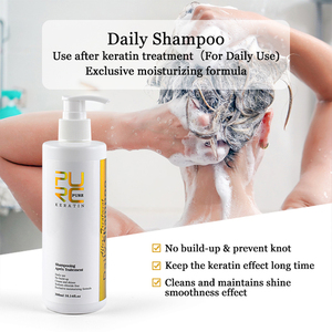 Champú y Acondicionador <span class=keywords><strong>para</strong></span> <span class=keywords><strong>el</strong></span> Cuidado Diario del Cabello al por Mayor, Champú Profesional <span class=keywords><strong>para</strong></span> Después del Tratamiento Capilar <span class=keywords><strong>con</strong></span> Queratina - Product Image 4
