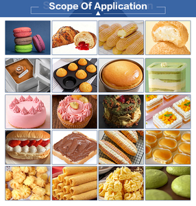 Máquina de Relleno de <span class=keywords><strong>Pasteles</strong></span> y Pan con Control Digital ZD200-C, Inyector de Relleno, Precio de Fábrica para Decoración de Pastelería Comercial - Product Image 6