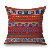 Bojian Chine conception arabe oreiller coussins multi couleur taie d'oreiller maison familiale taie d'oreiller prix compétitif