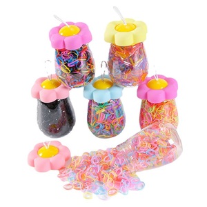 Bán Buôn Trẻ Em Tùy Chỉnh Của Đàn Hồi Tóc Ban Nhạc Thiết Lập Hoa Hình Dạng Đóng Hộp Tóc Nhỏ Sợi Dây Thừng Thích Hợp Cho Phụ Nữ Tóc Trang Trí - Product Image 1