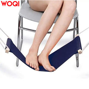 Woqi 2021 Portatile di buona popolare Sotto La Scrivania Resto Del Piede Amaca home office viaggio aereo resto del piede amaca con gancio - Product Image 6