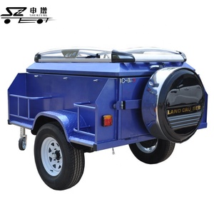 Offroad coche <span class=keywords><strong>remolque</strong></span> <span class=keywords><strong>pequeño</strong></span> <span class=keywords><strong>remolque</strong></span> de uso para viajar con la <span class=keywords><strong>tienda</strong></span> - Product Image 3