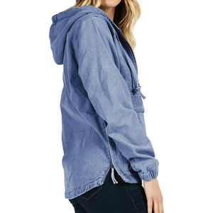 Sudadera con Capucha Tejida para Mujer, Diseño ODM, Transpirable, Informal, Manga Larga, con Logotipo Frontal - Product Image 4