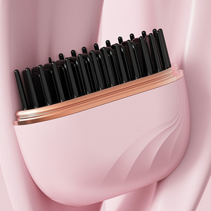 Cepillo Eléctrico Inalámbrico Mini de Doble Uso, Nuevo Alisador Portátil con Calentamiento y Carga, Peine para Cabello Liso - Product Image 2