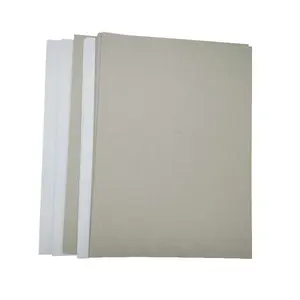 Beschichtete Duplexplatte grau Rückseite Blatt für Buchbindungsbezug Graue Strohplatte