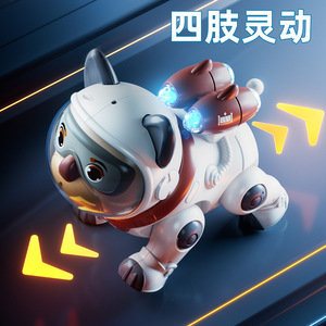 Perro Robot de Juguete de Plástico Inteligente - Robot Interactivo <span class=keywords><strong>que</strong></span> Baila <span class=keywords><strong>y</strong></span> Canta con un Diseño Realista <span class=keywords><strong>y</strong></span> Encantador para Mascotas - Product Image 5