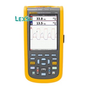 เครื่องมือวัดไฟฟ้าแบบมือถือ รุ่น 124b อุตสาหกรรม 40mhz 2 ช่องสัญญาณ True RMS มัลติมิเตอร์บันทึกข้อมูล Iv 600v Lexso - Product Image 4