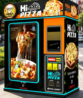 Fail-safe Pizza-vending-machine Energy-saving Pizza Vending Machine Box with Aluminum Plate