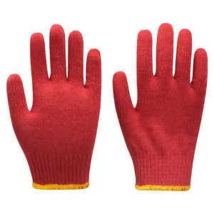 Herstellung industrielle Arbeitsschutzhandschuhe Baumwolle gestrickte Handschutzhandschuhe Gartenhandschuhe
