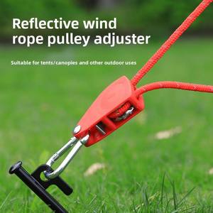 Outdoor 5cm 12m Thick Reflective Nylon Cloth Camping Luminous <b>Rope</b>-Universal Tent <b>Guide</b> <b>Rope</b> Buckle for Hunting Hiking Shooting - Product Image 3