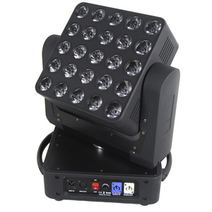 <span class=keywords><strong>Mega</strong></span> LED chiếu sáng <span class=keywords><strong>pixel</strong></span> 25 cái 10 Wát RGBW 4in1 kết hợp màu sắc LED ma trận di chuyển đầu ánh sáng sân khấu - Product Image 4