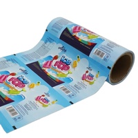 Factory Direct Custom Printed Ice Cream Bar Plastic Wrappers Roll Film Chocolate / Fruit Popsicle Packaging Bag