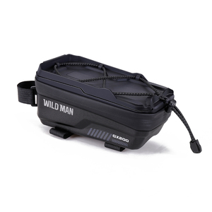 WILDMAN GX200 热销 EVA 硬壳 1L 容量防震防水上管框架包，带可调节肩带手机支架 - Product Image 3