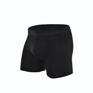 Calzoncillos bóxer populares para hombre al por mayor de fábrica 95% algodón 5% Spandex buena calidad ropa interior para hombre Calzoncillos Bóxer - Product Image 3