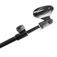 Support de micro professionnel GAZ-206 tout support de microphone mobile en métal avec support de microphone réglable à bouton