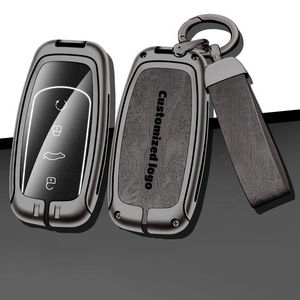 เคสกุญแจรถอัจฉริยะหนังผสมโลหะสังกะสี ขายดีจากโรงงาน สำหรับ Chery Tiggo 7 Tiggo 8 Pro 8 Plus Arrizo 5 พร้อมพวงกุญแจรีโมท - Product Image 1