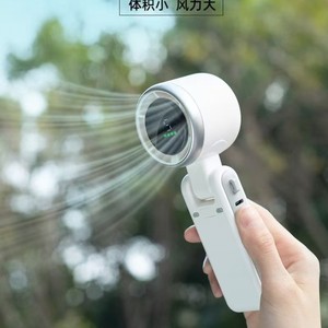 N607 Outdoor Handheld <b>Mini</b> <b>Fan</b> Brushless Motor Portable Neck Wearable Rechargeable <b>USB</b> Powered 3-6H Battery Life - Product Image 2