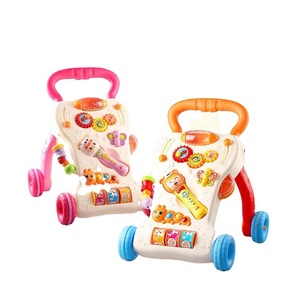 2022 Multifunction Simple Baby <strong>Walkers</strong> for Kids Babies Strollers Boy Girl <strong>pink</strong> Pram Car Musical Toy with Microphone and Music - Product Image 2