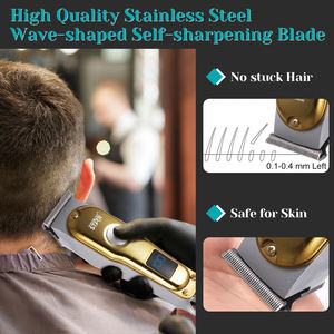 WINNING STAR-Tondeuse à <span class=keywords><strong>cheveux</strong></span> professionnelle sans fil <span class=keywords><strong>pour</strong></span> homme, ST-5610 à lame <span class=keywords><strong>solaire</strong></span>, sans fil, rechargeable - Product Image 6