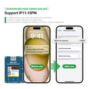เครื่องทดสอบประสิทธิภาพแบตเตอรี่ RELIFE <span class=keywords><strong>XA2</strong></span> Pro รองรับฟังก์ชันป๊อปอัพซ่อมแบตเตอรี่สำหรับ iPhone 11-15 Series - Product Image 3