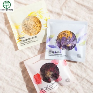 Pochette à valve personnalisée, format mini, avec fenêtre, imprimée en héliogravure, recyclable, pour emballage de vêtements, scellée sur 3 côtés - Product Image 3