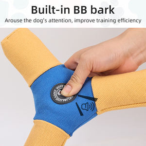 Toptan hafif tuval köpek oyuncak dayanıklı güçlü çiğneme açık oyun oyuncak köpek çiğnemek interaktif köpek oyuncak - Product Image 4