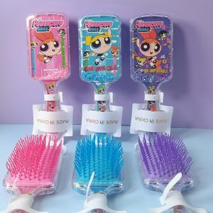 Toptan Stit Ch Kapibara Prenses Sünger Kedi Pullu Dökülmeyi Önleyici Fırça Saç Tarağı Çocuklar İçin Karikatür Hava Yastıklı Taraklar Ev İçin - Product Image 6