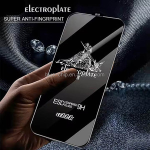 Película protectora de teléfono galvanizada, Protector de pantalla Antiestático de vidrio templado antihuellas dactilares para <span class=keywords><strong>Motorola</strong></span> - Product Image 2
